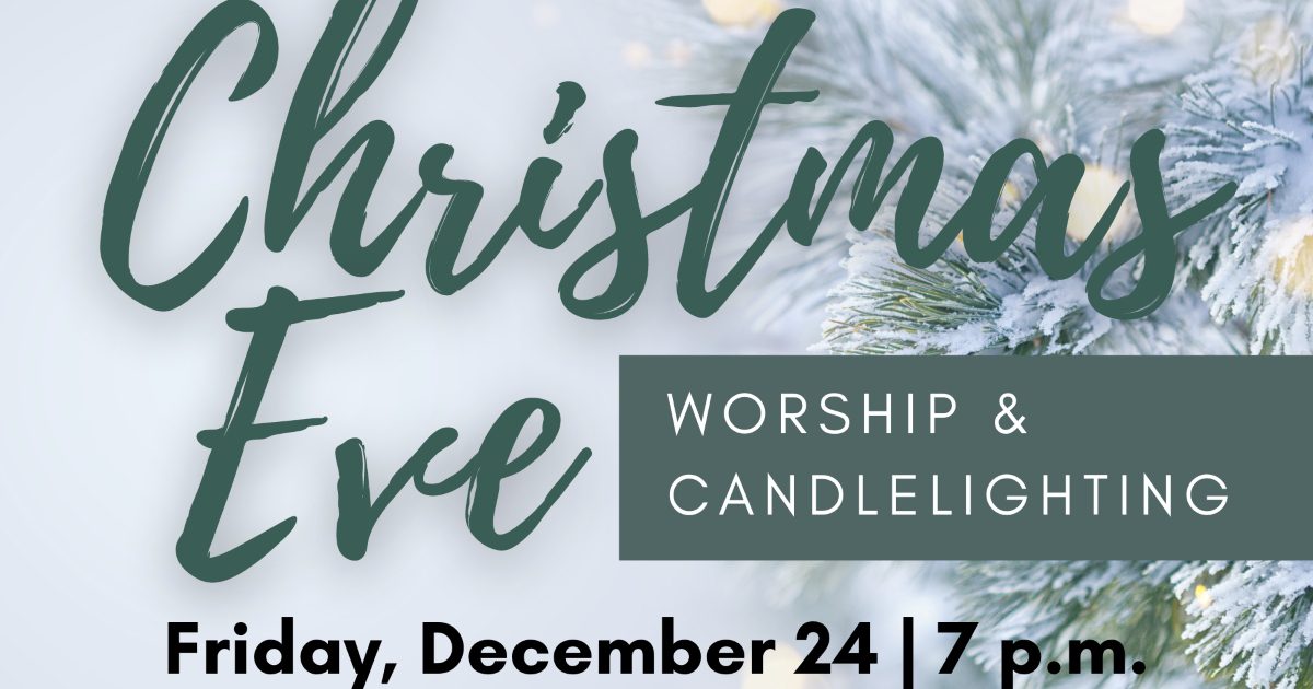 Christmas Eve Worship and Candlelighting