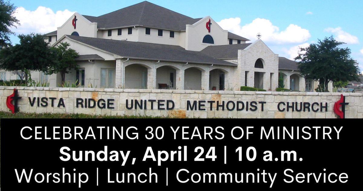 30th Church Anniversary